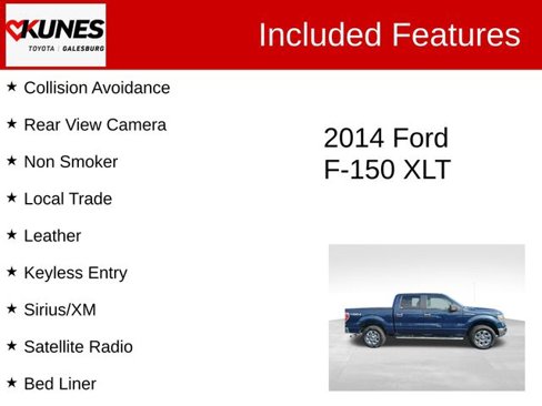 Used 2014 Ford F150 XLT w/ Equipment Group 302A Luxury image 2