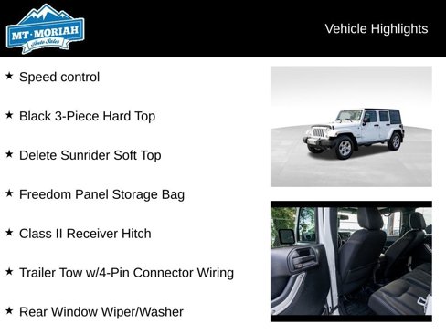 Used 2015 Jeep Wrangler Unlimited Sahara w/ Trailer Tow Group image 8
