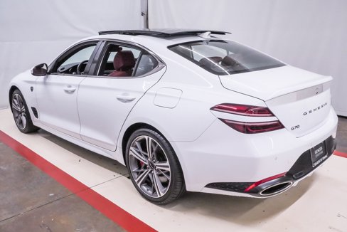 Certified 2025 Genesis G70 2.5T w/ Sport Prestige Package image 8