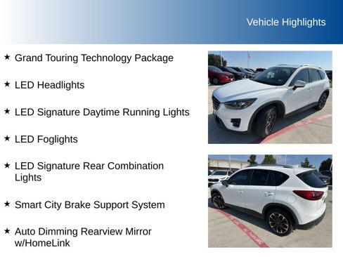 Used 2016 MAZDA CX-5 Grand Touring image 5
