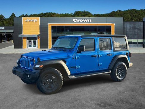 Used 2022 Jeep Wrangler Unlimited Sport image 1