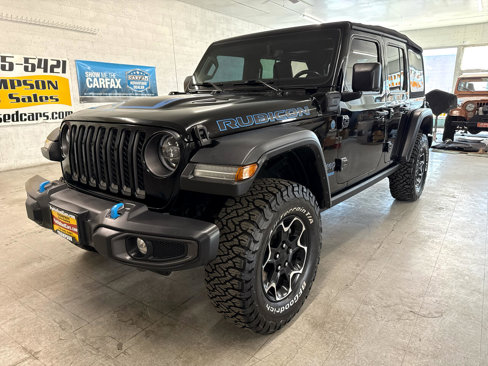 Used 2022 Jeep Wrangler Unlimited Rubicon 4xe w/ Cold Weather Group image 99