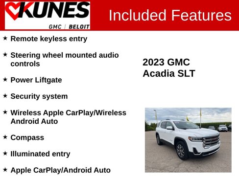 Used 2023 GMC Acadia SLT image 3