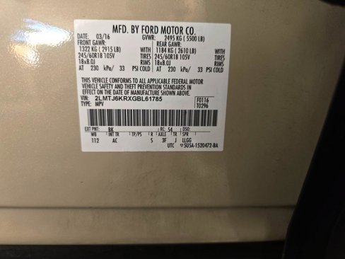 Used 2016 Lincoln MKX Select w/ Select Plus Package image 28