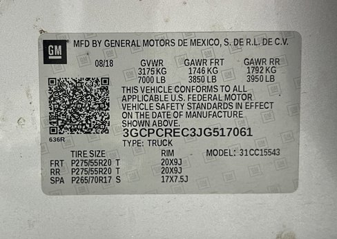 Used 2018 Chevrolet Silverado 1500 LT w/ Texas Edition image 13