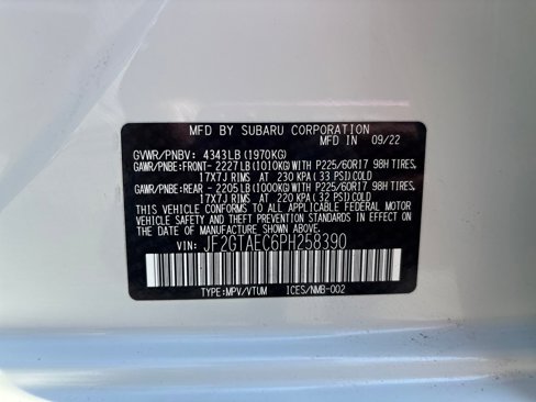 Certified 2023 Subaru Crosstrek 2.0i Premium image 36