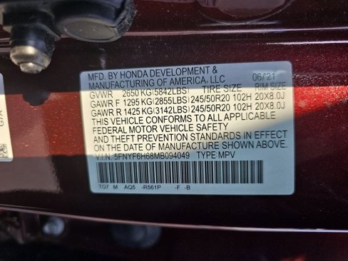 Used 2021 Honda Pilot Touring image 41