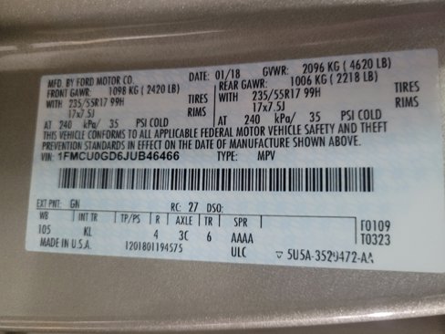 Used 2018 Ford Escape SE image 33