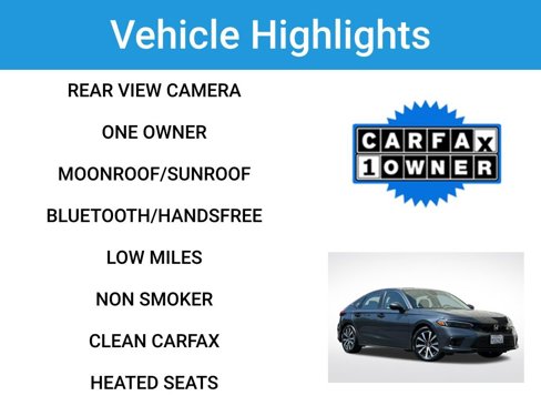 Used 2022 Honda Civic EX-L image 2