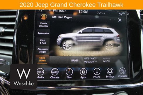 Used 2020 Jeep Grand Cherokee Trailhawk w/ Trailhawk Luxury Group image 50