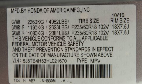 Used 2017 Acura RDX w/ Technology Package image 32
