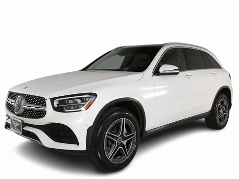 Used 2021 Mercedes-Benz GLC 300 4MATIC w/ AMG Line image 3