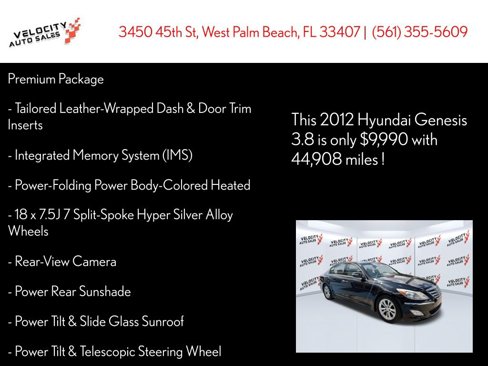 Used 2012 Hyundai Genesis 3.8 image 28