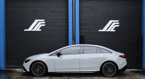 Used 2023 Mercedes-Benz EQE AMG 4MATIC Sedan w/ AMG Night Package image 2