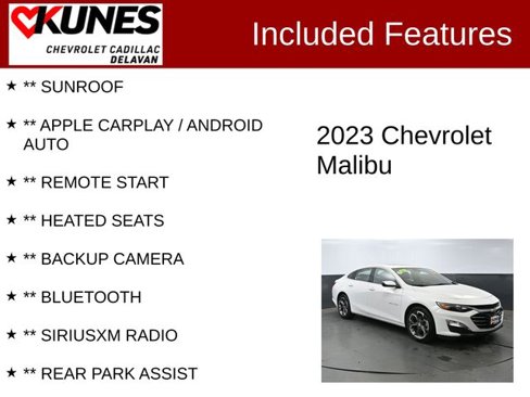 Used 2023 Chevrolet Malibu LT image 3