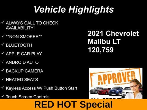 Used 2021 Chevrolet Malibu LT image 10