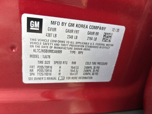 Used 2021 Chevrolet Trax LS image 37