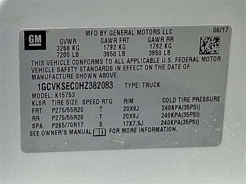 Used 2017 Chevrolet Silverado 1500 LTZ w/ Sport Package image 27