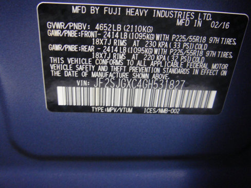 Used 2016 Subaru Forester 2.0XT Touring w/ Eyesight & Navigation System image 23