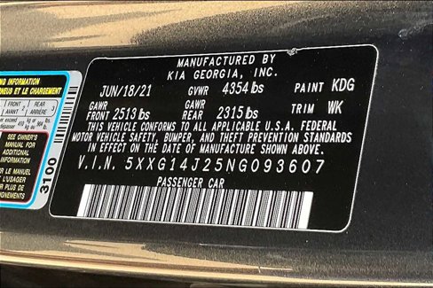 Used 2022 Kia K5 LXS image 32