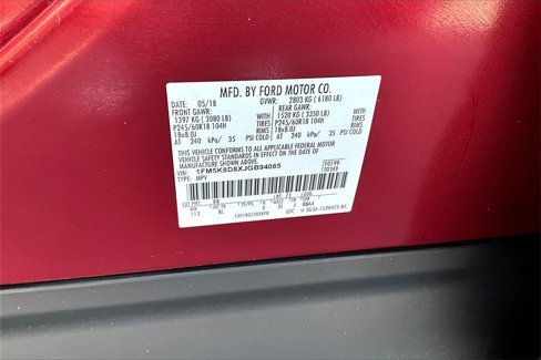Used 2018 Ford Explorer XLT w/ Equipment Group 202A image 36