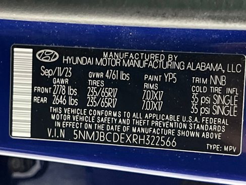 Used 2024 Hyundai Tucson SEL image 67