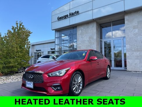 Certified 2022 INFINITI Q50 Luxe w/ Cargo Package image 3