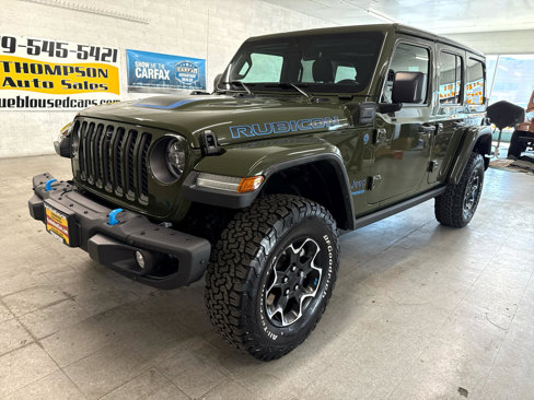 Used 2022 Jeep Wrangler Unlimited Rubicon 4xe w/ Steel Bumper Group image 97
