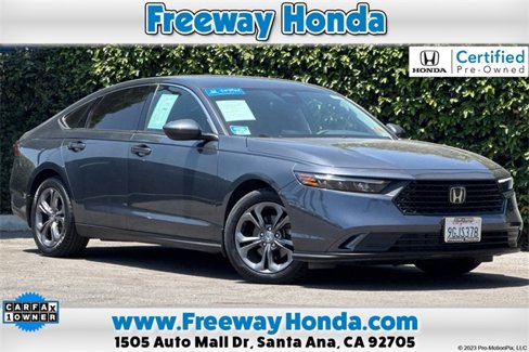 Certified 2023 Honda Accord EX image 1