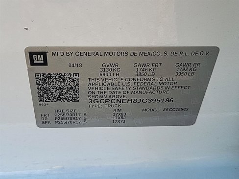 Used 2018 Chevrolet Silverado 1500 W/T w/ Trailering Package image 29