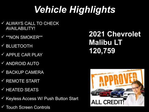 Used 2021 Chevrolet Malibu LT image 9