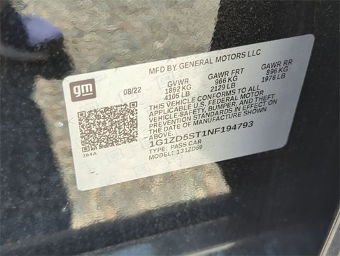 Certified 2022 Chevrolet Malibu LT w/ Leather Package image 34