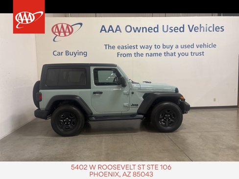 Used 2023 Jeep Wrangler Sport image 1