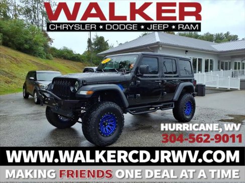 Certified 2024 Jeep Wrangler Unlimited Sport image 1