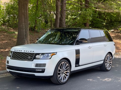 Used 2017 Land Rover Range Rover Long Wheelbase Autobiography image 1