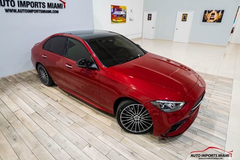 Used 2024 Mercedes-Benz C 300 Sport w/ AMG Line w/ Night Package image 36