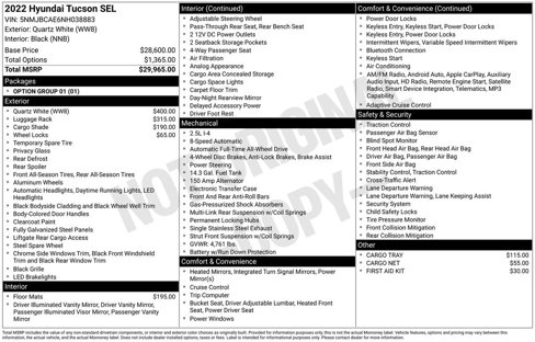 Used 2022 Hyundai Tucson SEL image 6