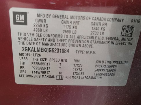 Used 2016 GMC Terrain SLE image 33
