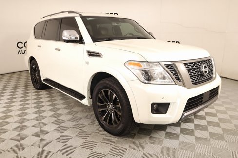 Used 2019 Nissan Armada Platinum w/ Captain's Chairs Package image 1