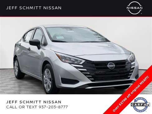 Certified 2025 Nissan Versa S w/ Trunk Package image 1