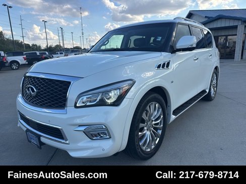 Used 2015 INFINITI QX80 Luxe w/ 22" Wheel Package image 3