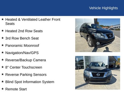 Used 2016 Nissan Pathfinder Platinum image 38