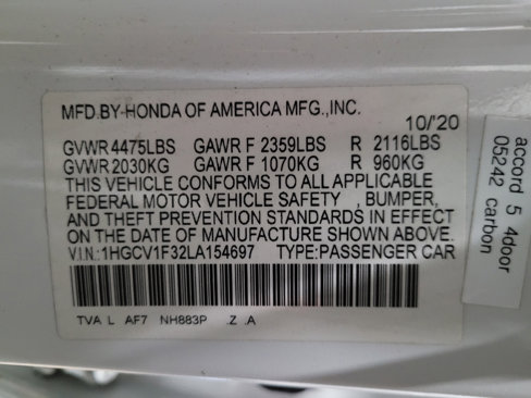 Used 2020 Honda Accord Sport image 33
