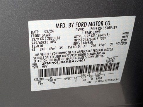 Used 2024 Ford Edge SEL image 33