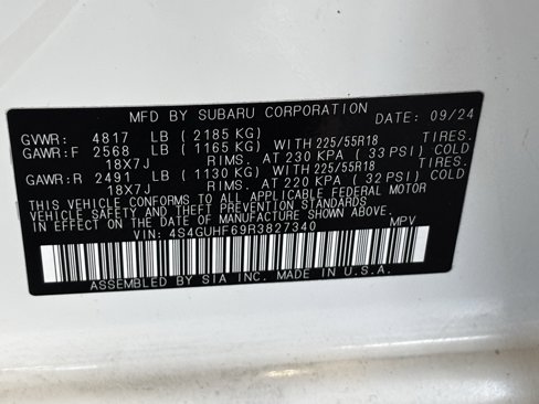 Certified 2024 Subaru Crosstrek 2.5i Sport image 25