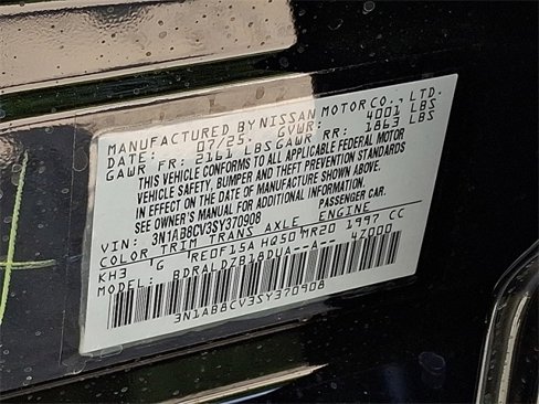 New 2025 Nissan Sentra SV image 10