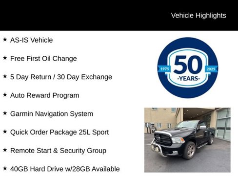 Used 2012 RAM 1500 Sport w/ Remote Start & Security Group image 5