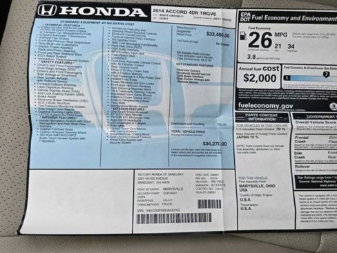 Used 2014 Honda Accord Touring image 17