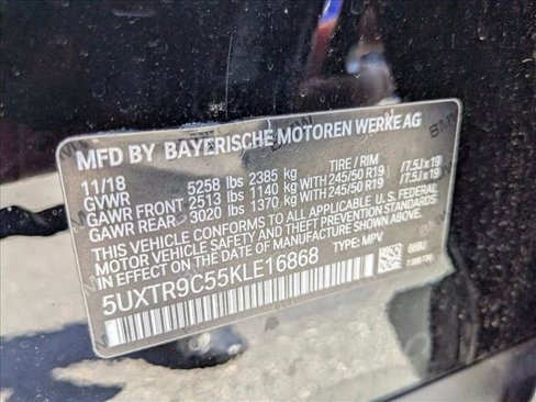 Used 2019 BMW X3 xDrive30i w/ Driving Assistance Package image 28