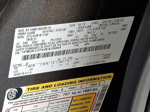 Certified 2018 Ford Expedition Max XLT w/ Equipment Group 202A image 26